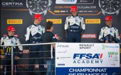 Théo Nouet vainqueur en Championnat de France F4 à Dijon