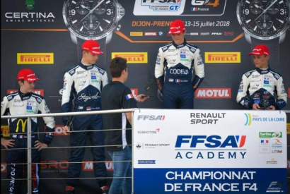 Théo Nouet vainqueur en Championnat de France F4 à Dijon